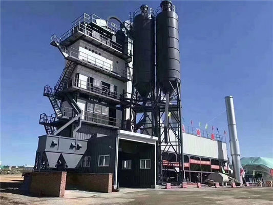 โรงผสมแอสฟัลต์คอนกรีตอัตโนมัติประสิทธิภาพสูง 160TPH