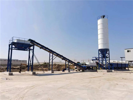 สถานีผสมดินที่มีความเสถียรสูง โรงงานผสมดินแบบต่อเนื่อง 400t/H