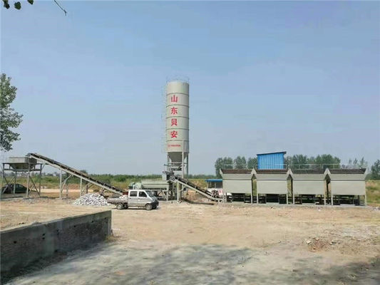 โรงงานผสมดินเสถียรอัตโนมัติ 155KW การวัดด้วยคอมพิวเตอร์