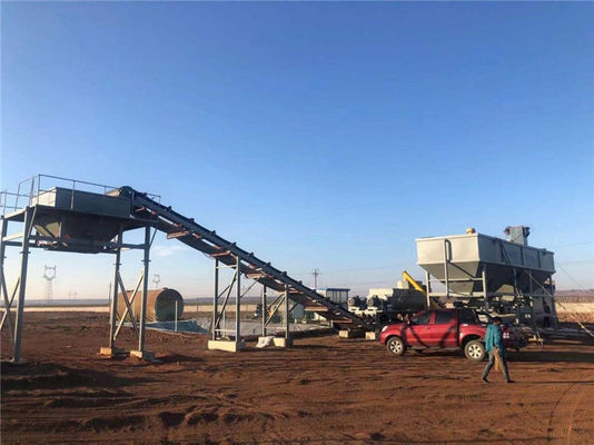 เพลาคู่บังคับโรงผสมดินเสถียรที่ใช้งานง่าย 700t/H