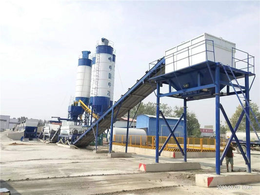 การควบคุมอัตโนมัติ Stabilized สถานีผสมดิน โรงงานก่อสร้างถนน 115KW-200KW