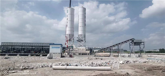 การก่อสร้างสนามบินสถานีผสมดินเสถียร 125KW ถึง 200KW