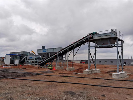 โรงผสมดินแบบอยู่กับที่หรือแบบเคลื่อนที่ได้ Ready Mix Plants 400TPH